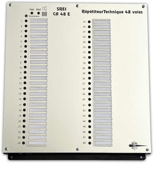 Répétiteur d'alarmes déporté SREI CA48E