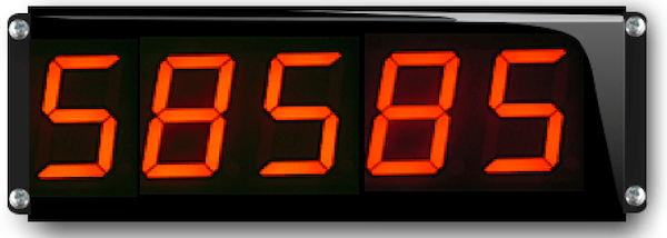 Compteur 7 segments SREI