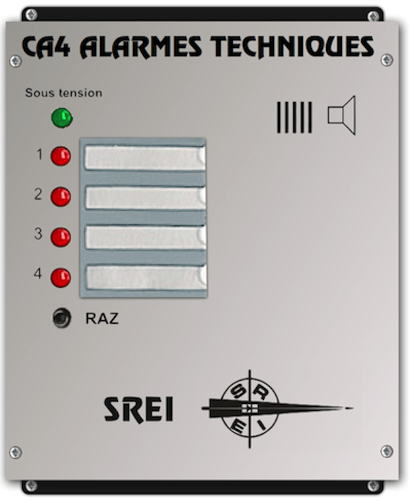 Centrale d'alarme industrielle