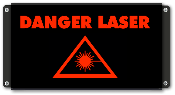 Picto Danger Laser