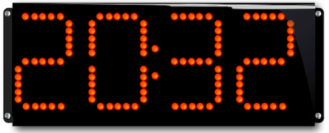 Chronomètre grands chiffres