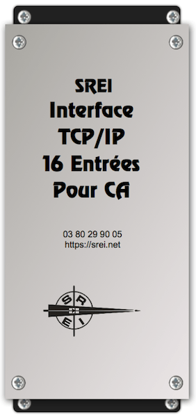Interface TCP/IP SREI 16 entrées contacts secs