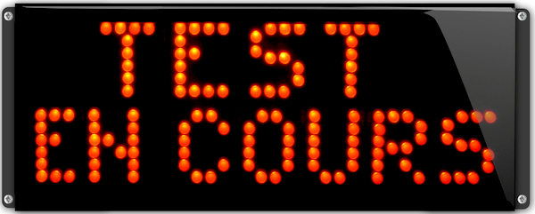 Test en cours